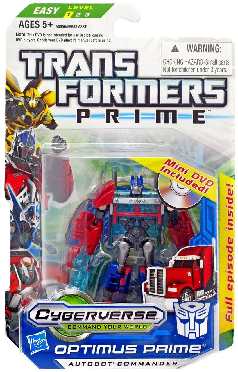 Transformers Cyberverse Optimus Prime Figure Autobot Commander 16
