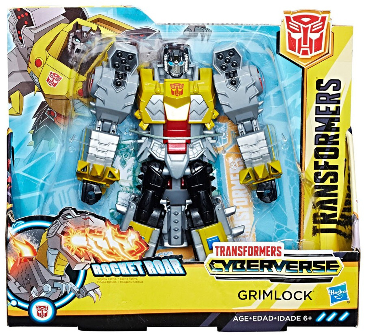 Transformers Cyberverse Grimlock Ultra Action Figure Hasbro Toys ToyWiz