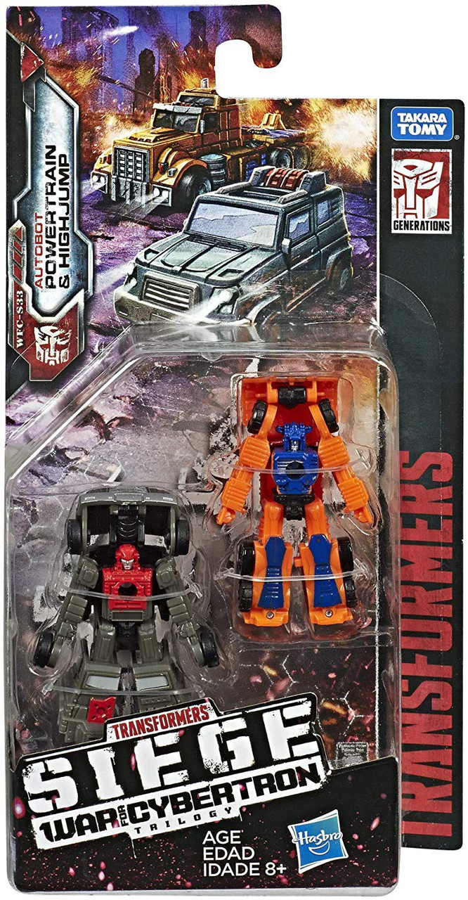 Transformers siege war for cybertron micromasters Clearance