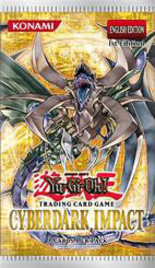 YuGiOh Cyberdark Impact Booster Pack Konami - ToyWiz