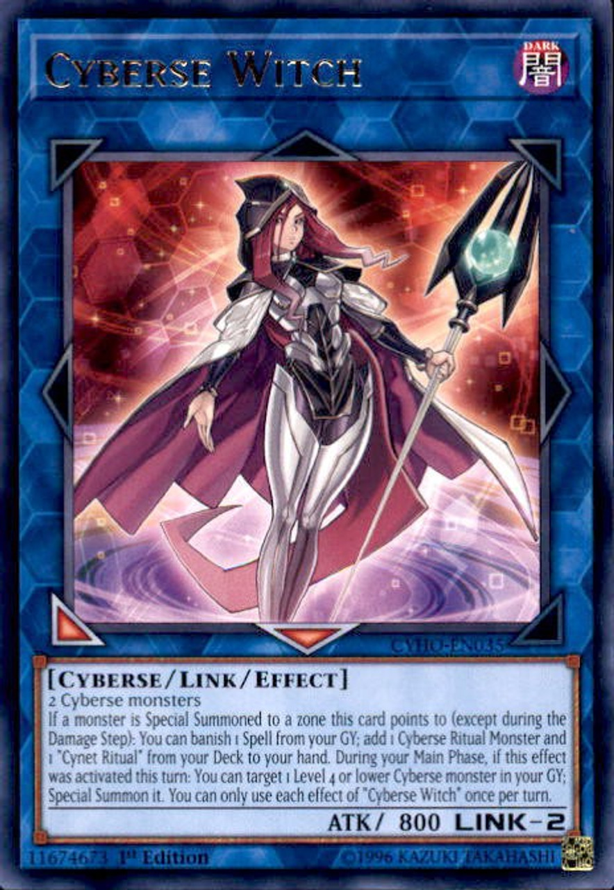 CYHO-EN026 Cyberse Magician Ultra Rare YuGiOh Card