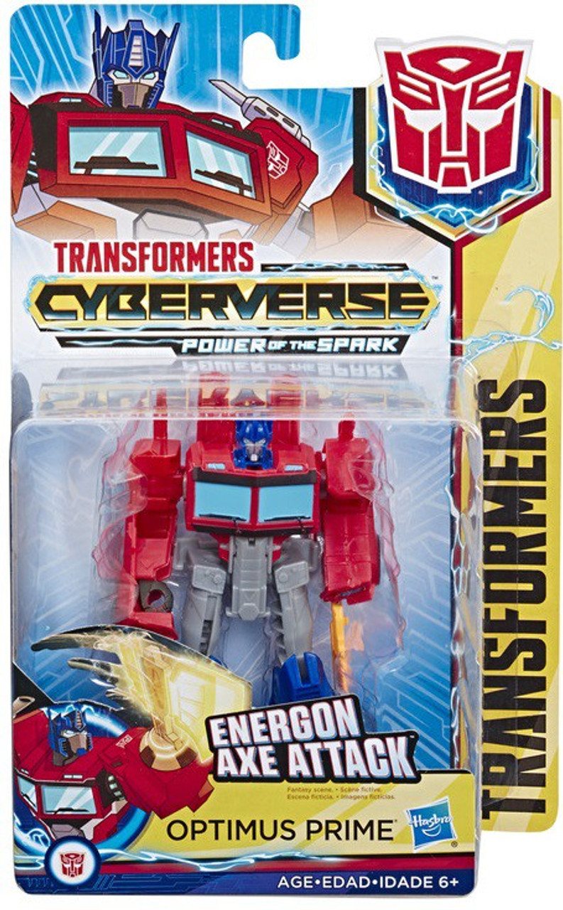 transformers cyberverse optimus prime toy