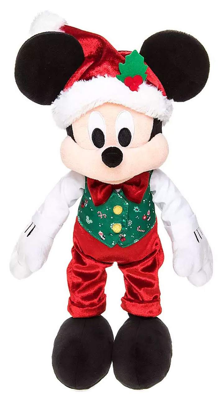 mickey mouse holiday plush