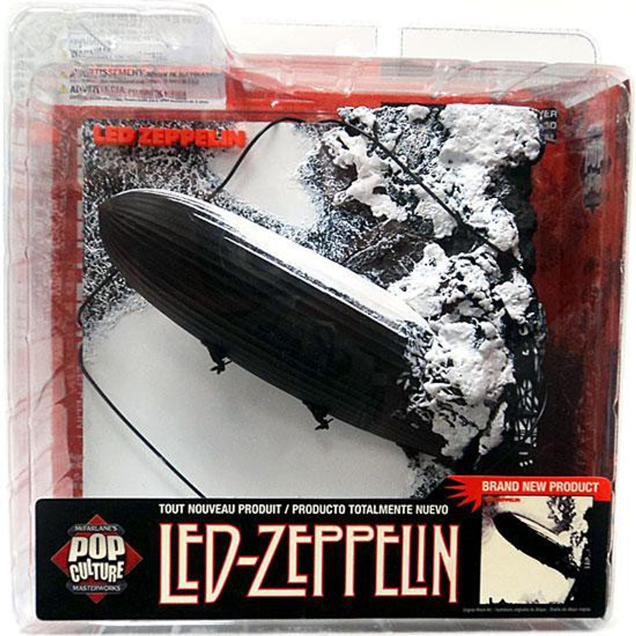 Mcfarlane Toys Pink Banner Pop Culture Masterworks Led Zeppelin 3 D Album Cover Damaged Package Toywiz - blimp trophy roblox