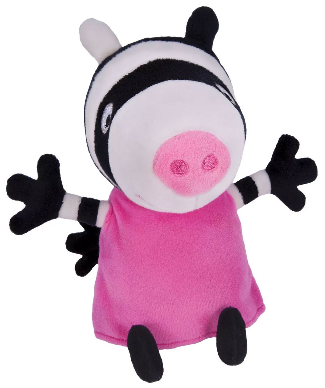 Peppa Pig Zoe Zebra 6 Plush With Sound Jazwares Toywiz - roblox piggy merch plush