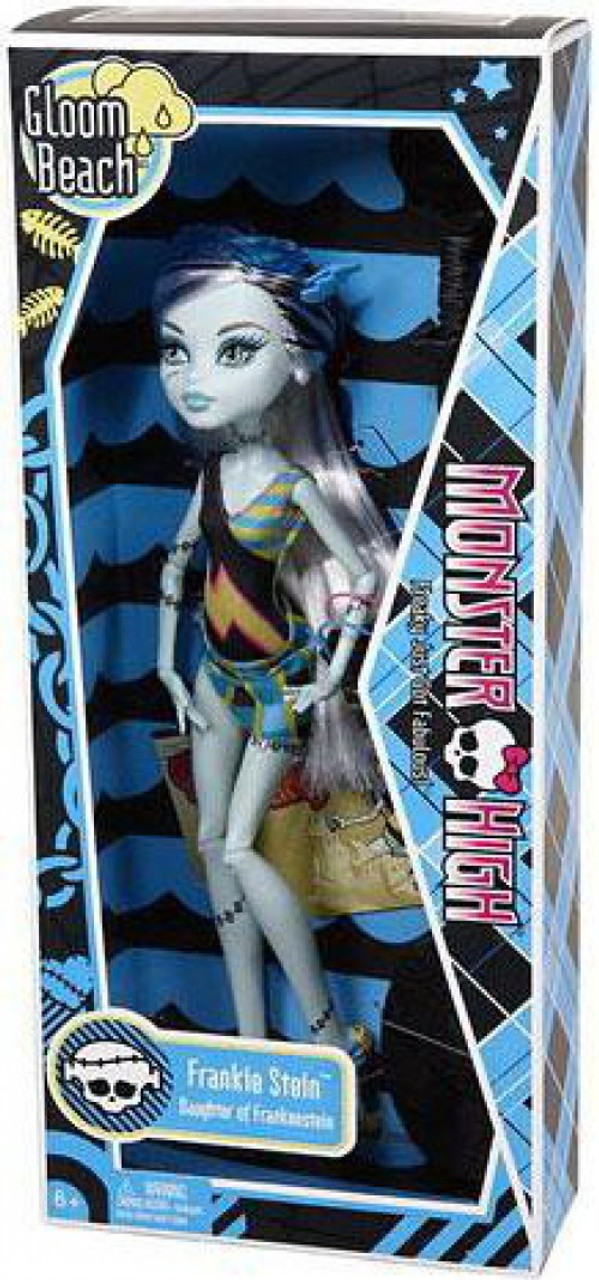 Monster High Gloom Beach Frankie Stein 10 5 Doll Damaged Package Mattel Toys Toywiz - monster high roblox outfits