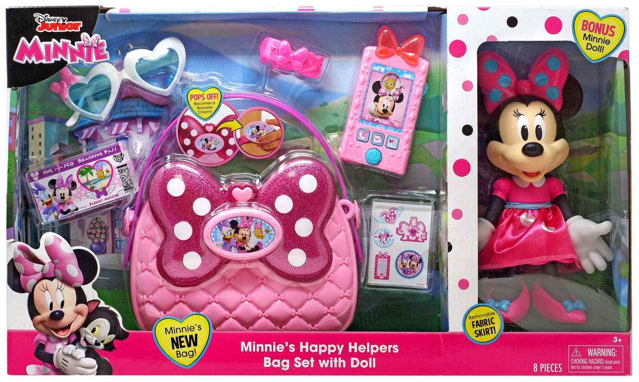 minnie mouse happy helpers purse set