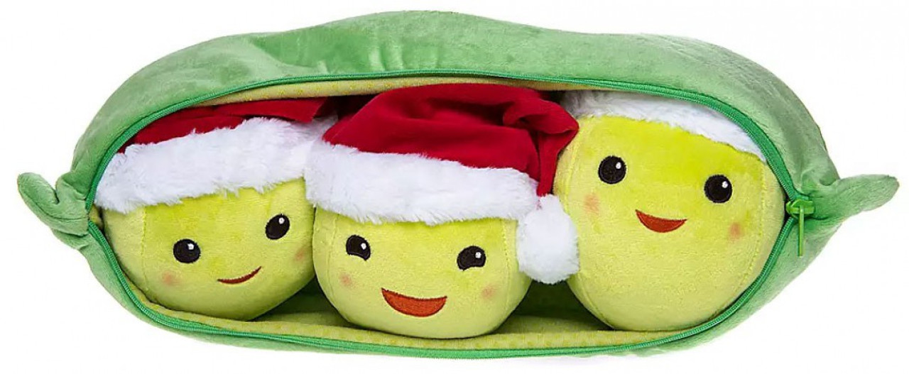 peas in a pod stuffed toy
