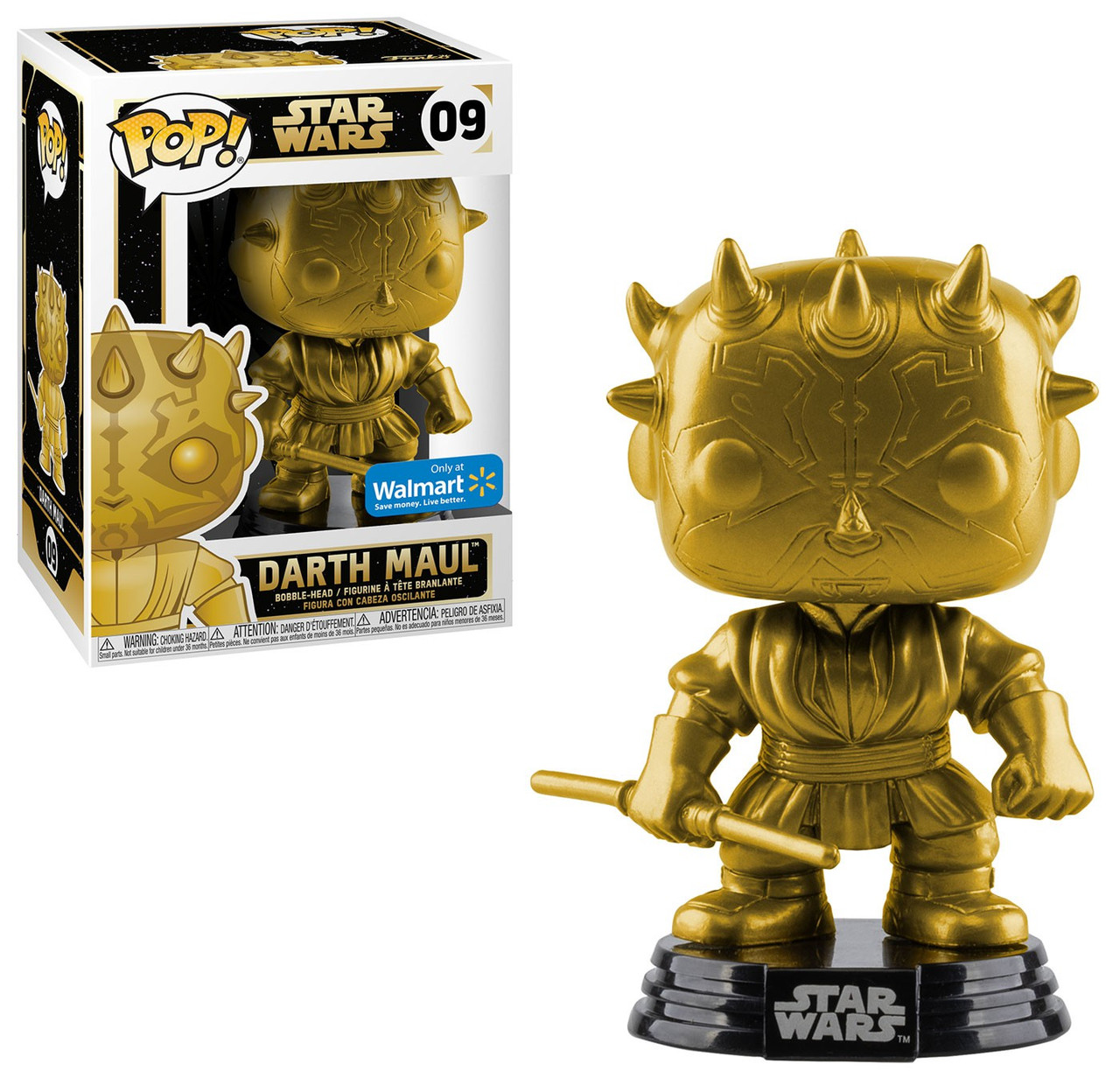 darth maul funko pop glow in the dark