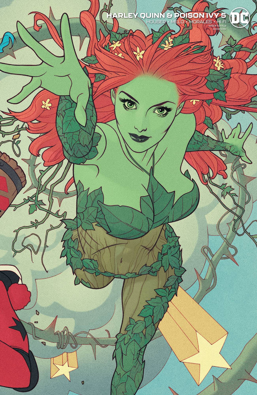Dc Harley Quinn Poison Ivy Comic Book 5 Of 6 Poison Ivy Joshua Middleton Variant Cover Dc Comics Toywiz