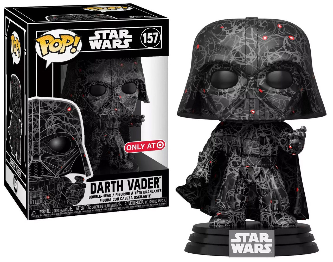 funko darth vader electrocuted