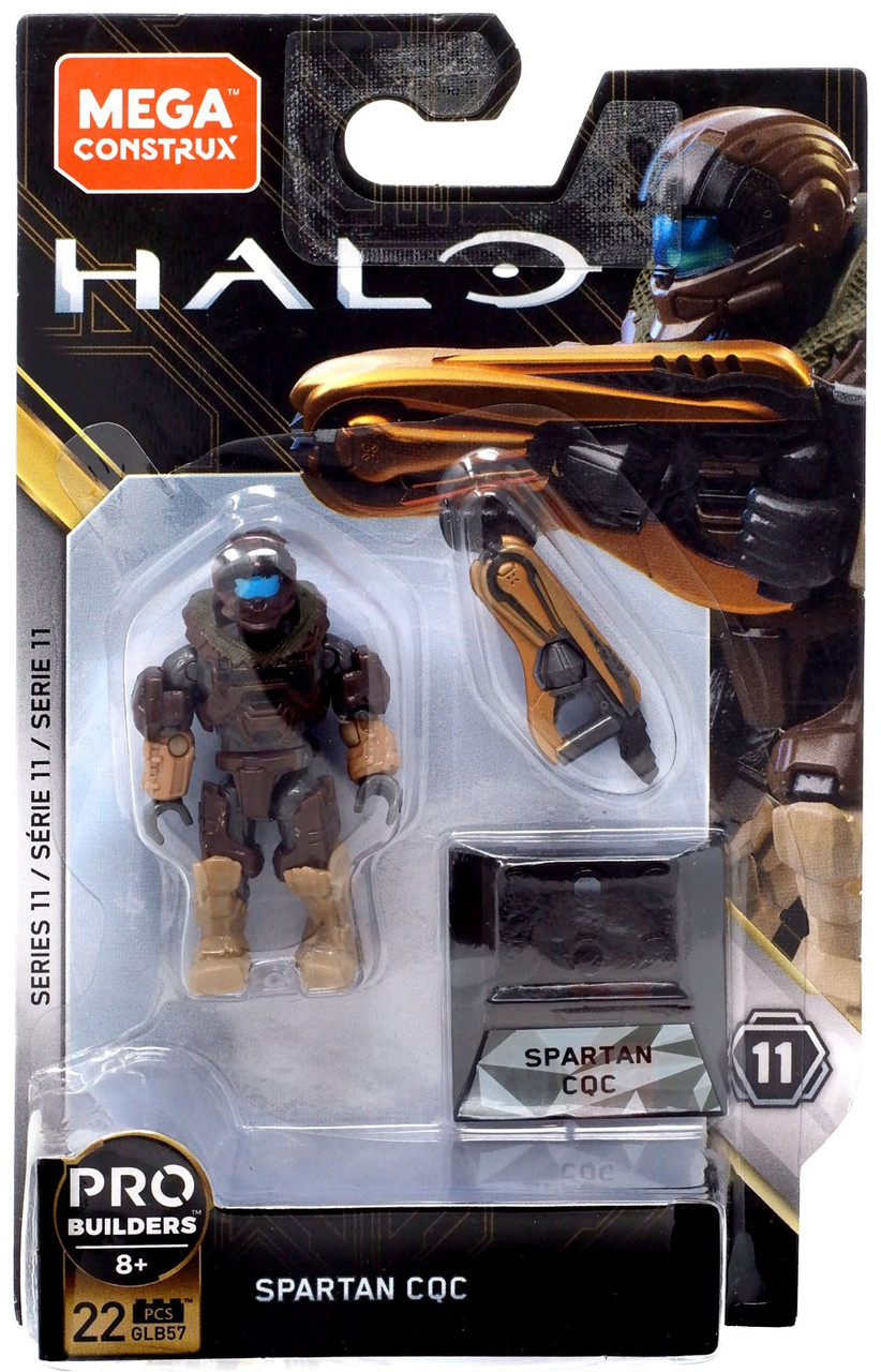 Halo Heroes Series 11 Spartan Cqc Mini Figure Glb57 Mega Construx Toywiz - halo spartan shirt roblox