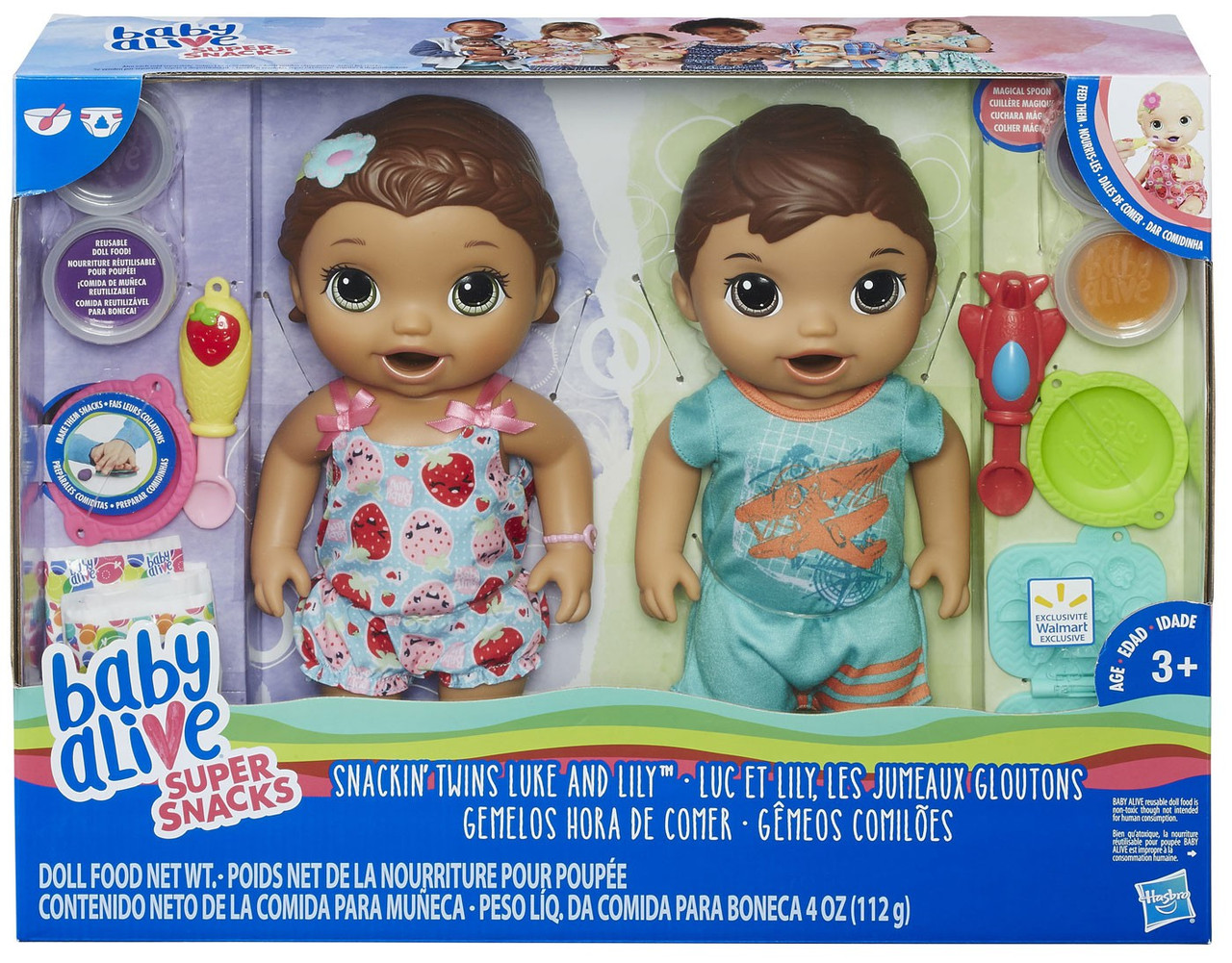 baby alive snackin twins