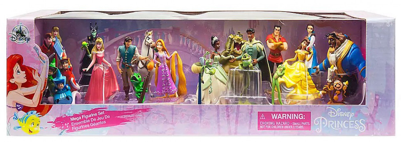 disney store disney princess deluxe figurine playset