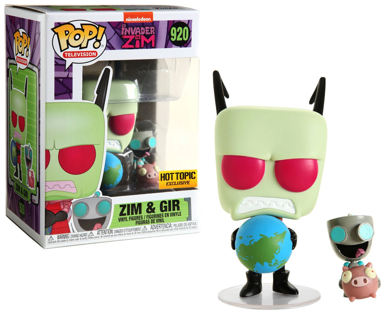 invasor zim funko pop