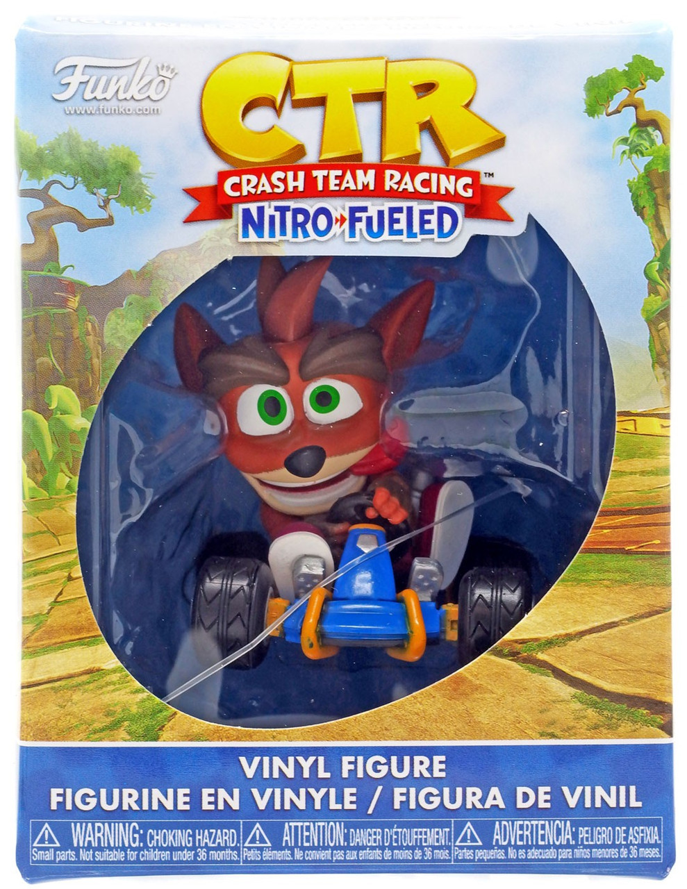 Funko Crash Bandicoot Crash Team Racing Nitro-Fueled Mystery Minis