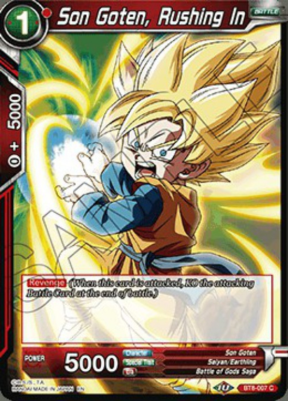 Dragon Ball Super Collectible Card Game Malicious Machinations Single Card Common Son Goten Rushing In Bt8 007 Toywiz - 007 escape room guide roblox promotion