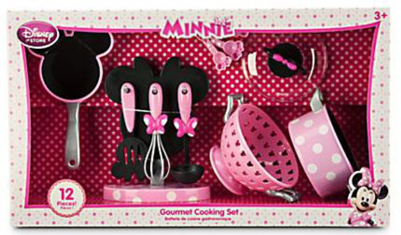 minnie mouse cooking play set