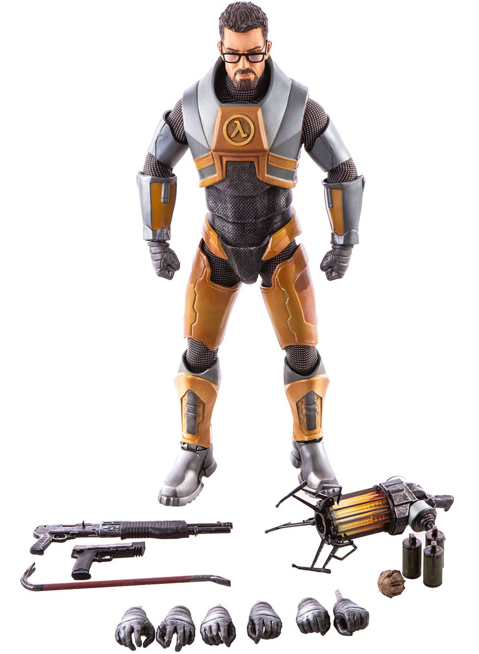 Half Life Gordon Freeman 16 Deluxe Action Figure Mondo Toywiz