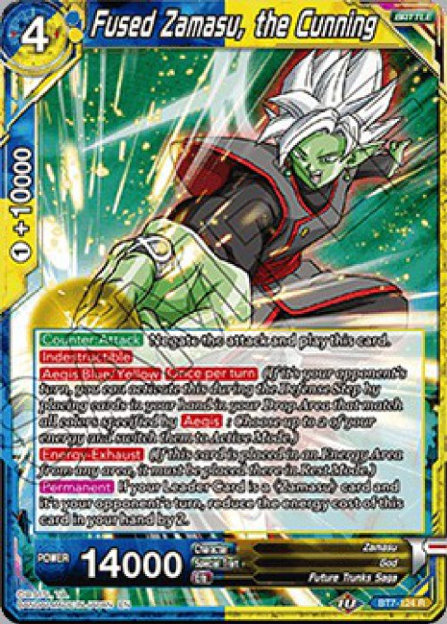 Dragon Ball Super Collectible Card Game Assault Of The Saiyans Single Card Rare Fused Zamasu The Cunning Bt7 124 Toywiz - roblox one piece unleashed ii how and where to find a devil fruit