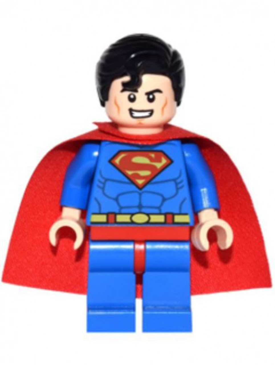 Lego Dc Universe Super Heroes Superman Minifigure Red Eyes On Reverse Loose Toywiz - roblox how to be a super hero becoming superman super hero