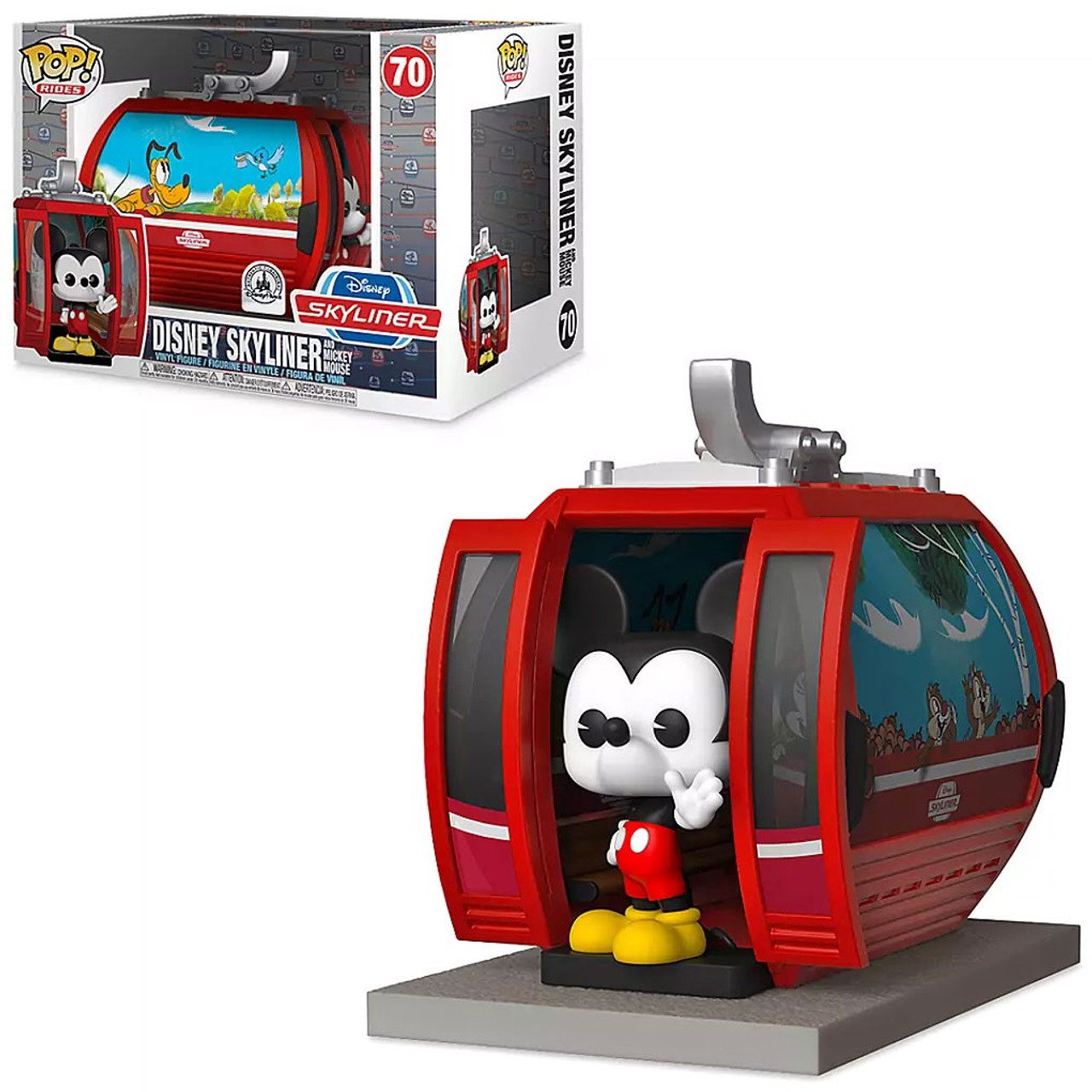 Funko Disney Pop Rides Disney Skyliner With Mickey Mouse Exclusive Vinyl Figure 70 Toywiz - roblox mickey mouse is a builder