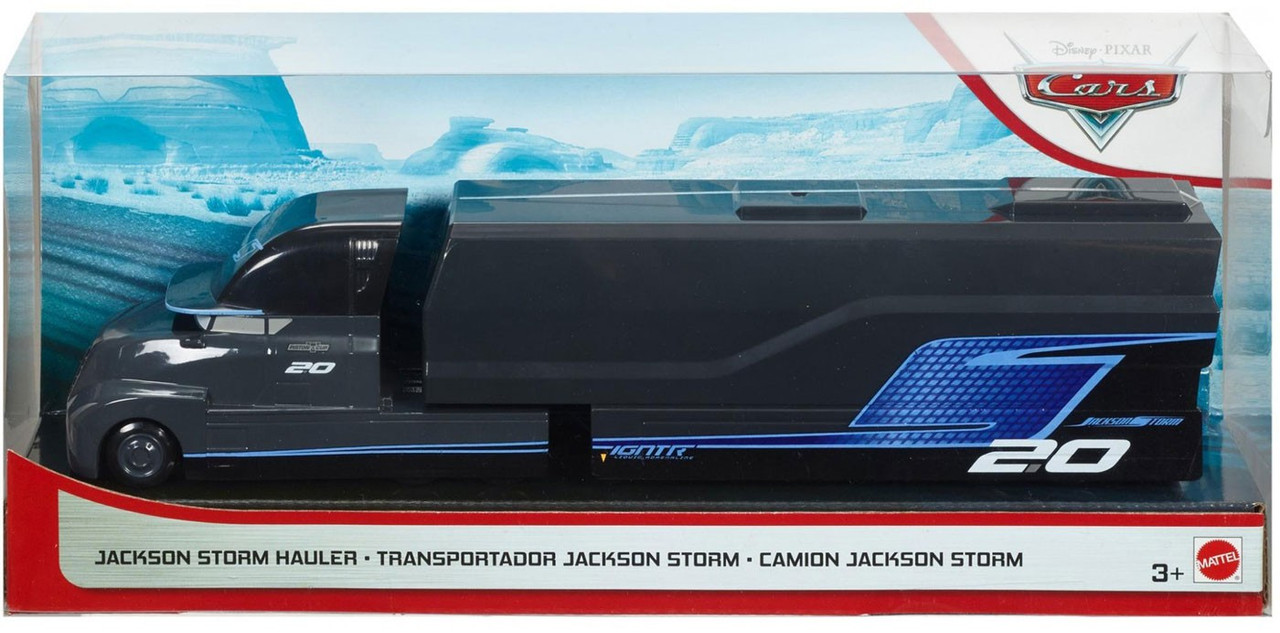 Disney Pixar Cars Cars 3 Jackson Storm Hauler 155 Diecast Car Mattel