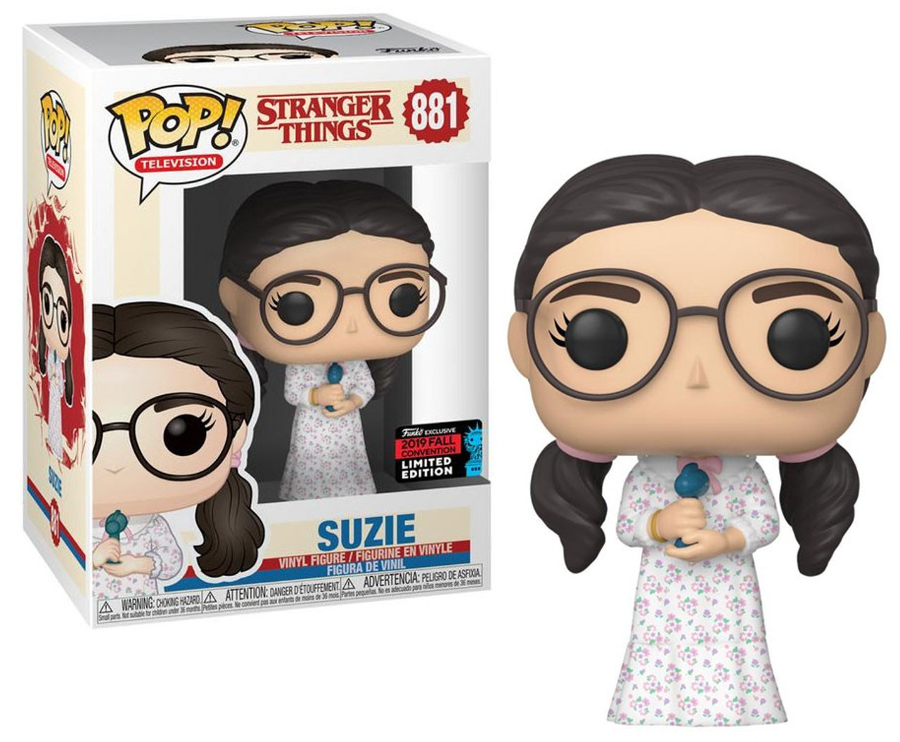 Funko Stranger Things Season 3 Pop Tv Suzie Exclusive Vinyl Figure 881 Damaged Package Toywiz