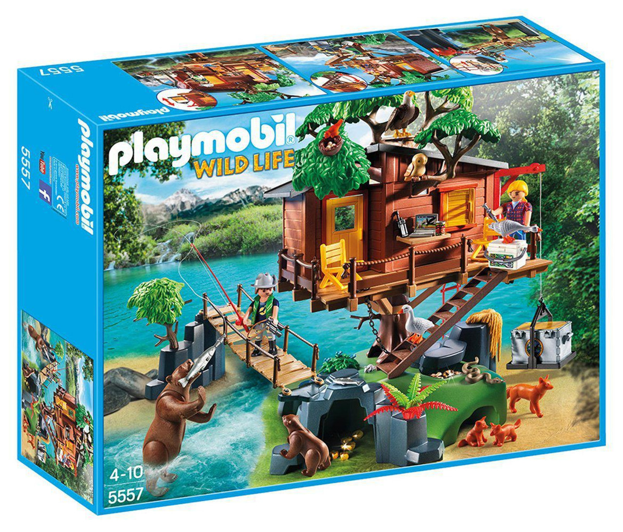 playmobil wildlife camping adventure