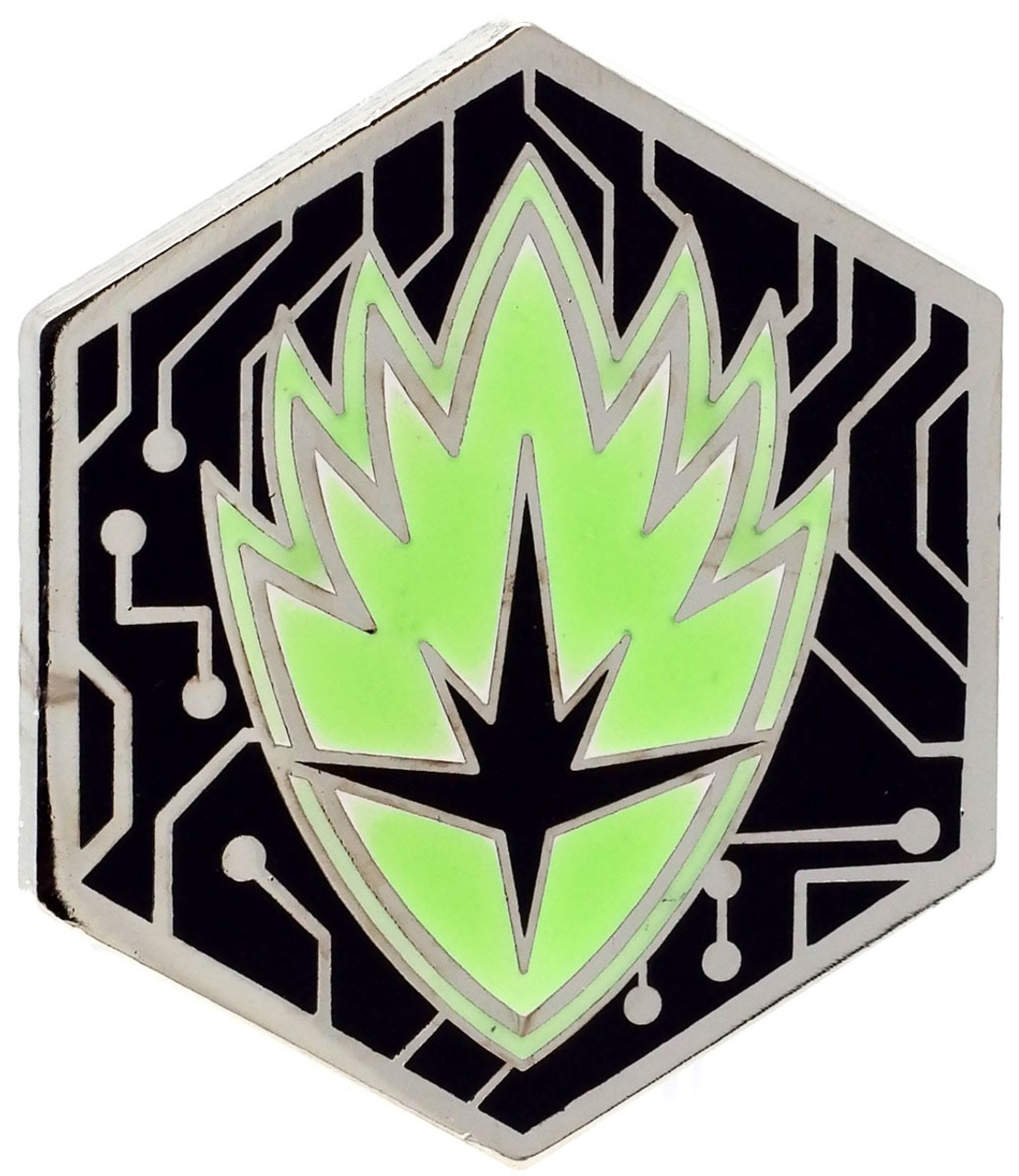 Funko Marvel Guardians Of The Galaxy Symbol Exclusive Pin Glow In The Dark Toywiz - glow neon dark blue roblox logo