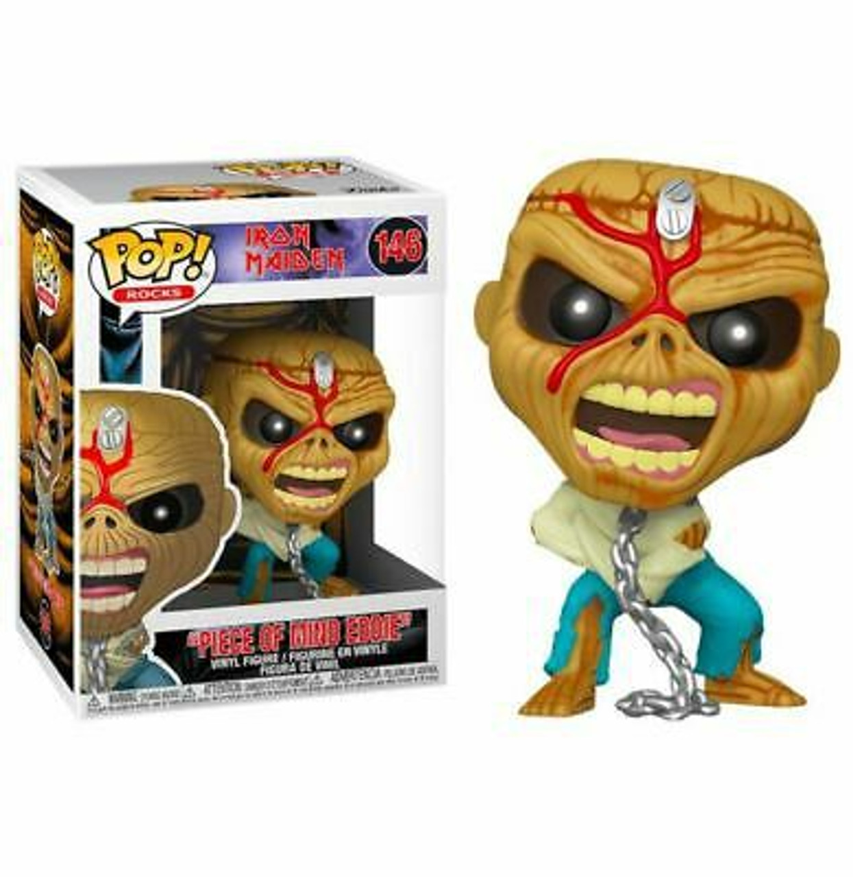 eddie iron maiden funko pop