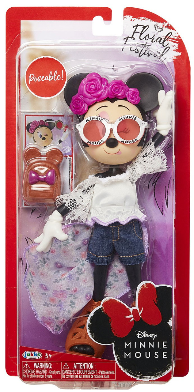 minnie mouse skating doll