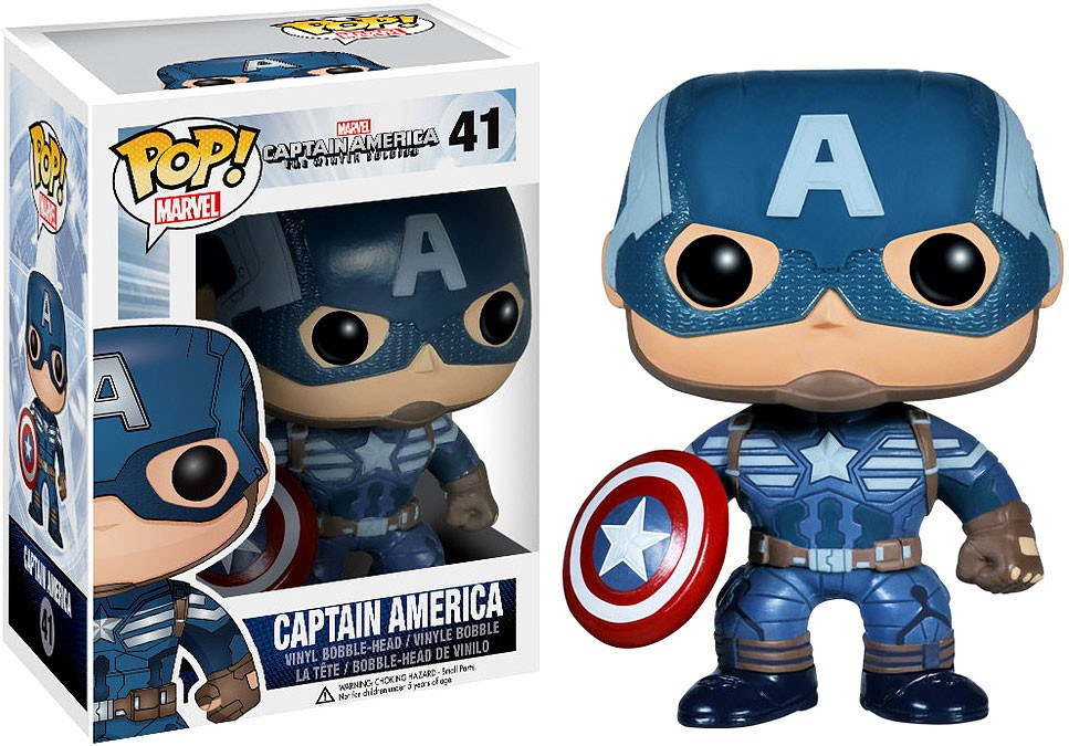 アメコミ Funko POP Marvel Captain America 41 Funko Captain America The Winter Soldier POP Marvel Captain