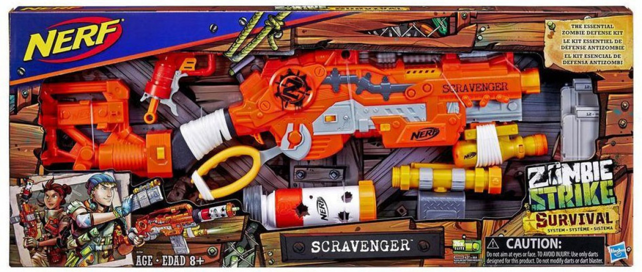 nerf zombie scavenger