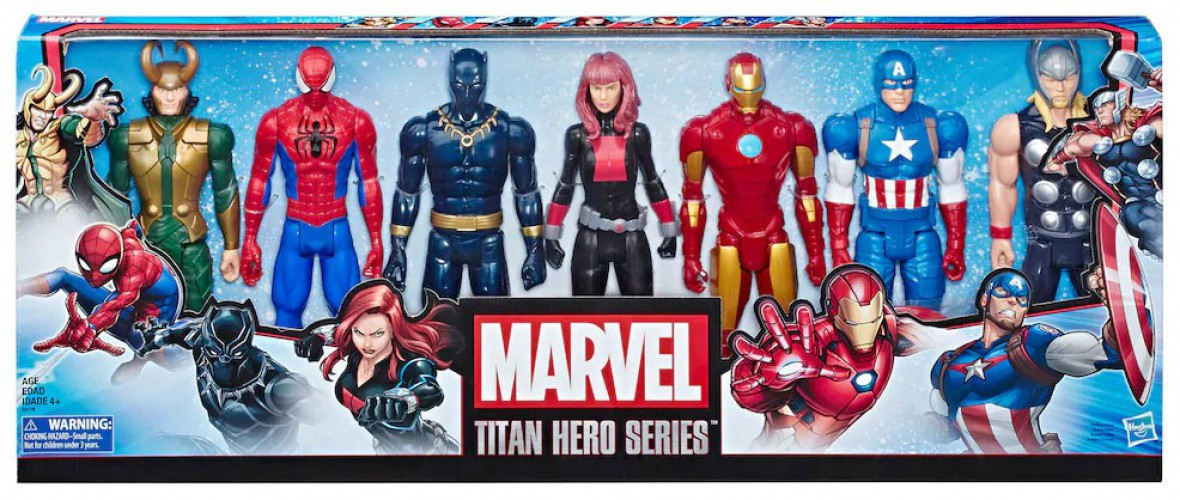 marvel titan hero series 6 pack