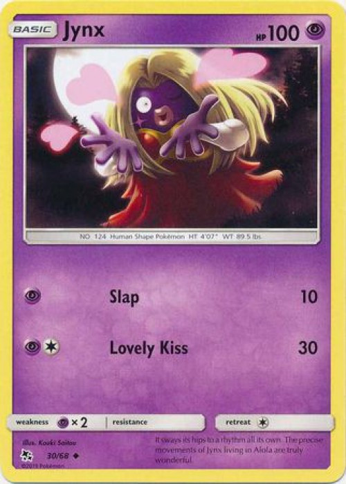 Jynx Shining Legends Tcg Card Database Pokemon Com