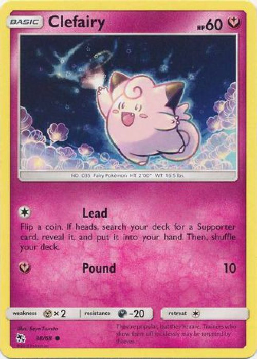 clefairy basic pokemon card value 5/102 Colorless Metronome Choose 1 of your opponents Active Pokmons attacks and use it as this attack Clefairy Lv.14 40HP 2016 Collectible