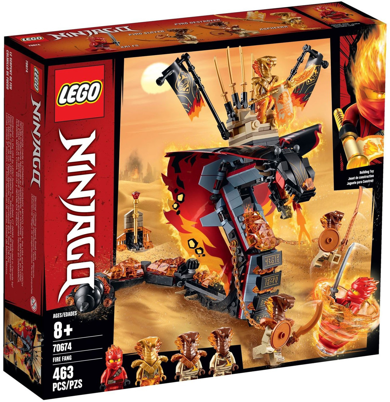 lego fire fang set