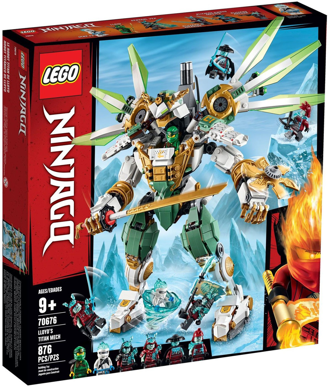 lego ninjago mech sets