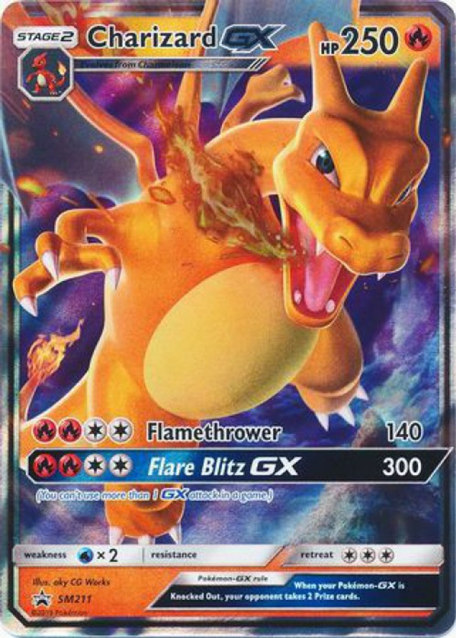 rainbow shiny charizard gx