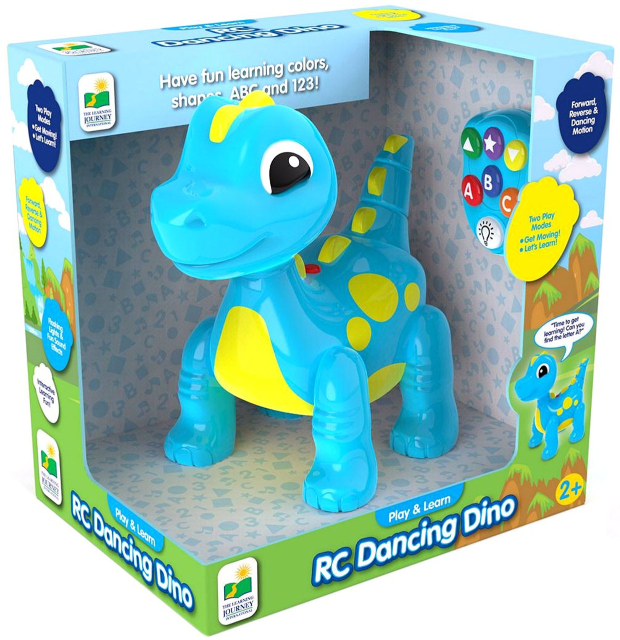 the learning journey remote control abc dancing dino