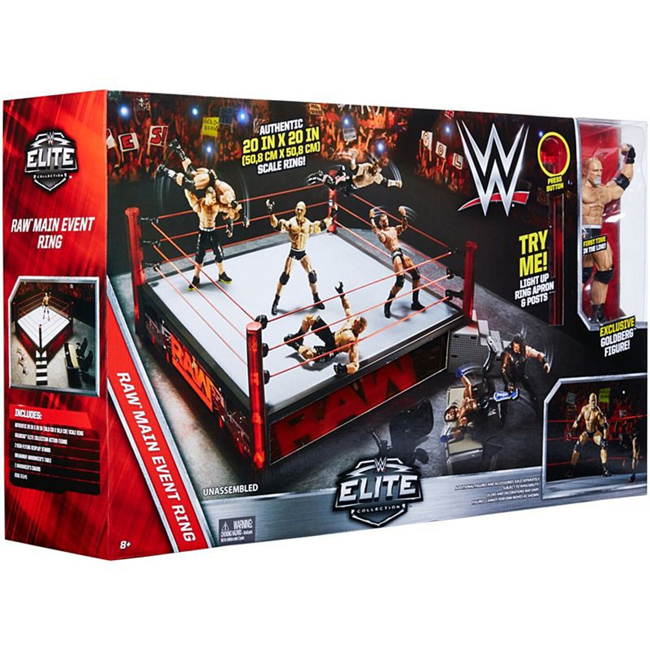 wwe toys with ring