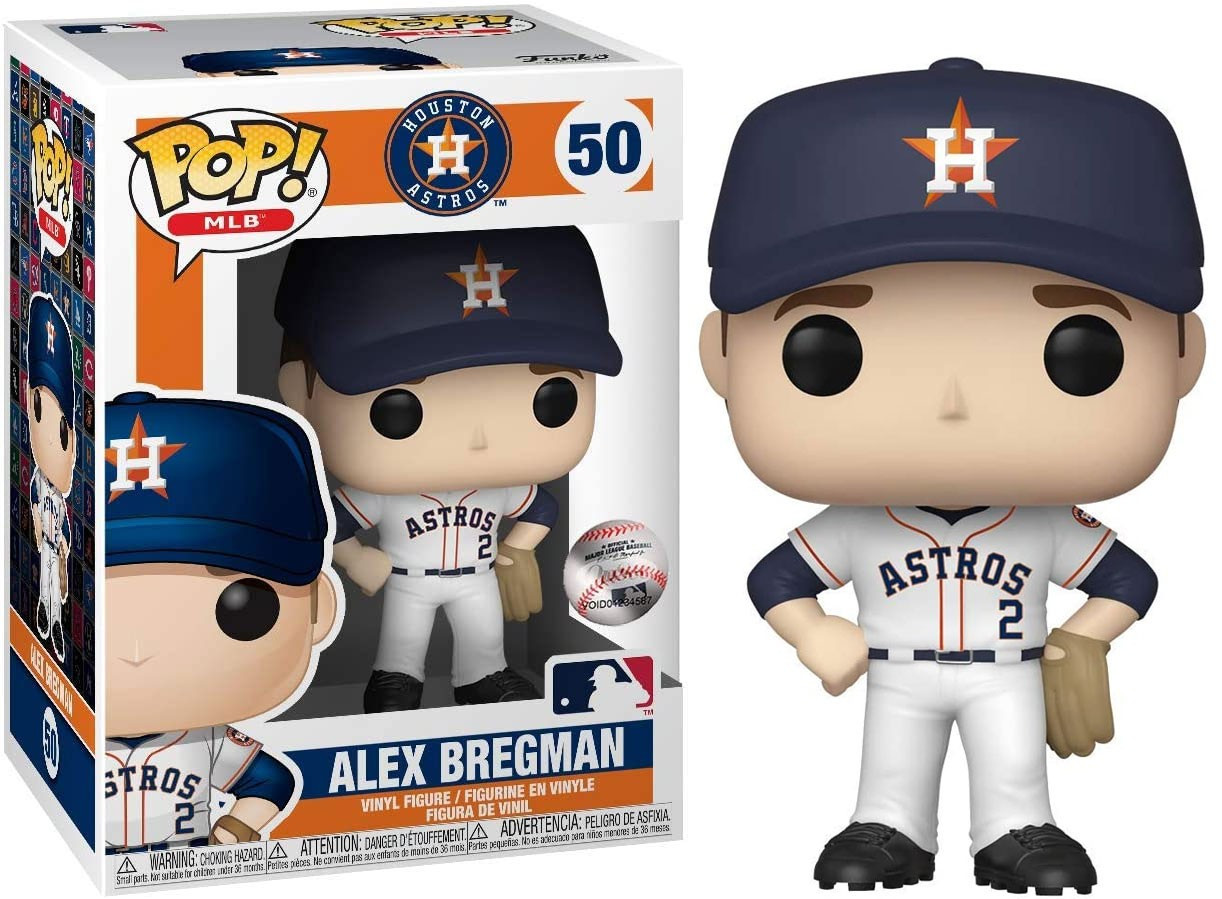 Funko MLB Houston Astros POP MLB Alex Bregman Vinyl Figure 50 ToyWiz