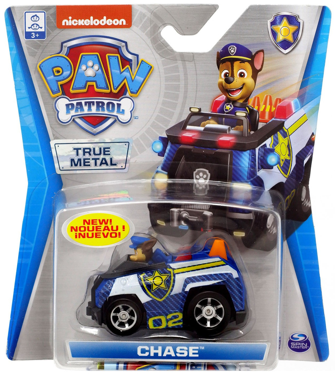 paw patrol true metal cars