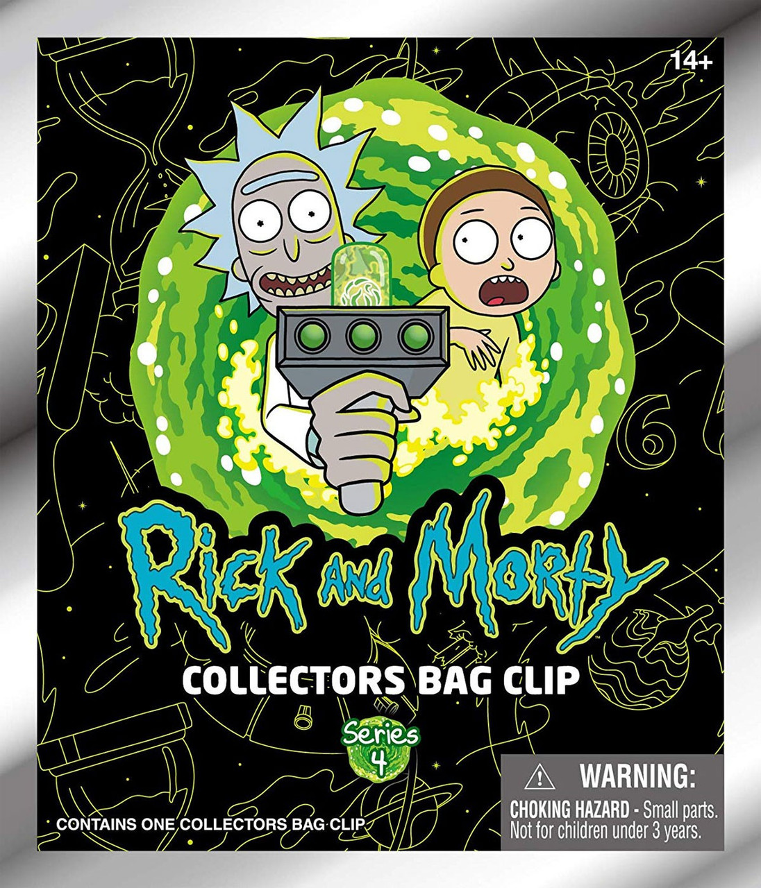 Rick and Morty Collectors Bag Clips Pickle Rick Series Pickle Rick