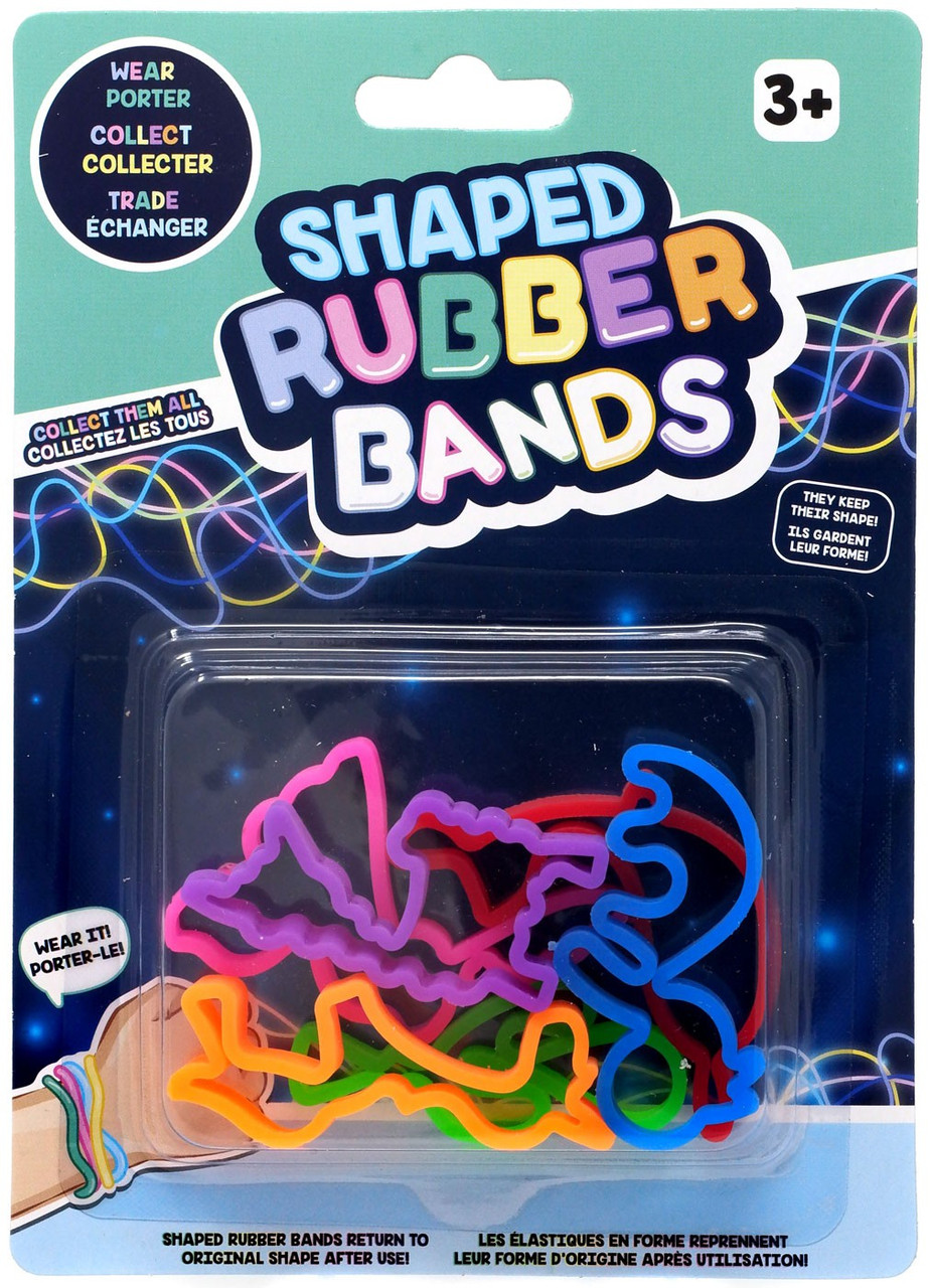 shaped rubber bands