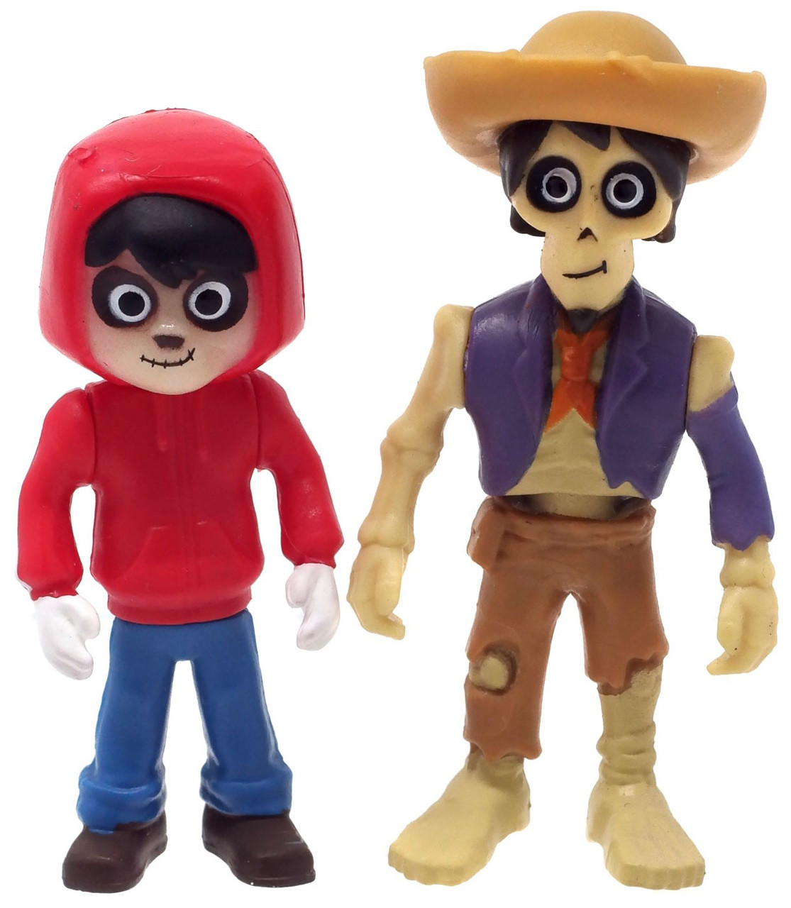 Disney Pixar Coco Skullectables Miguel Hector Mini Figure 2 Pack Set Loose Mattel Toywiz - coco roblox egg