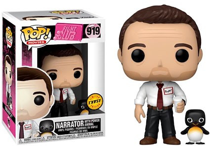 Funko Fight Club POP Movies Narrator with Power Animal Vinyl