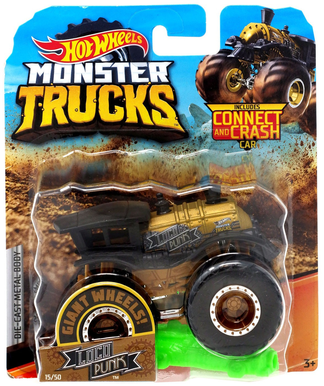 hot wheels monster truck train