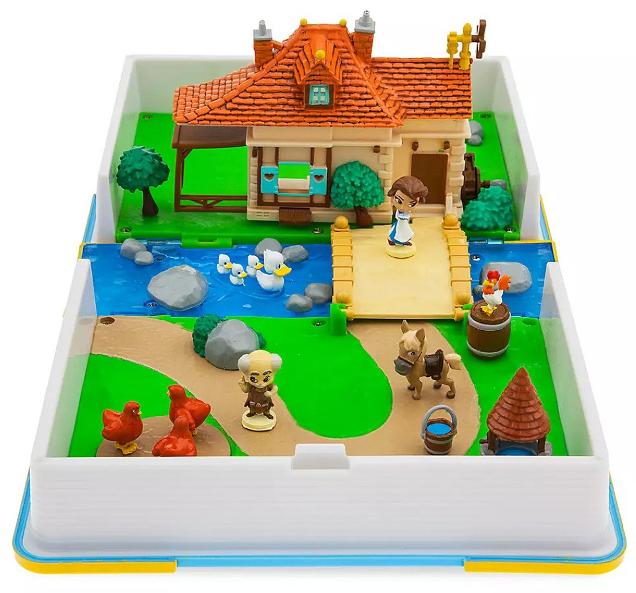 beauty and the beast playset